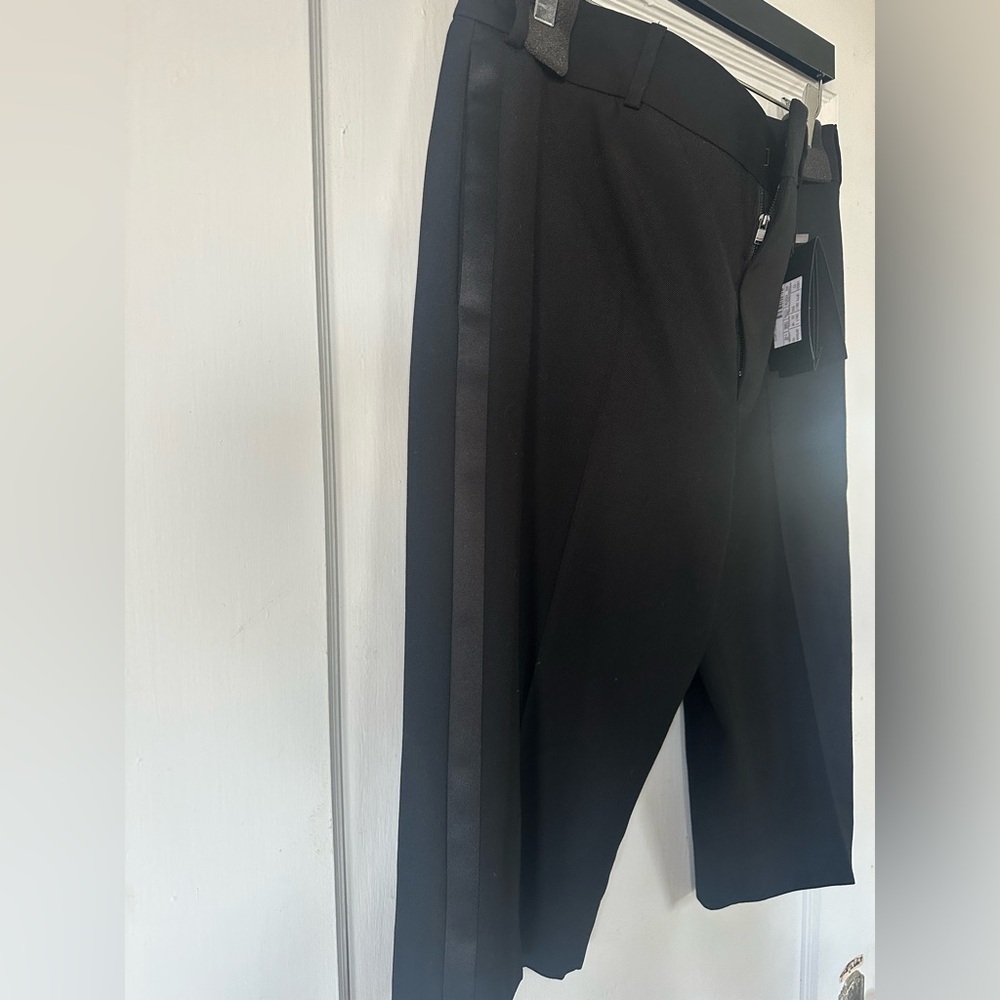 Saint Laurent Classic Black Tuxedo Bermuda shorts sz:F40 brand new